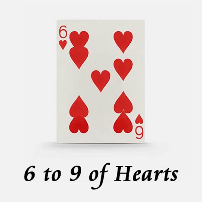 6 to 9 of Hearts - Click Image to Close
