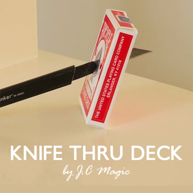 Knife Thru Deck - Click Image to Close